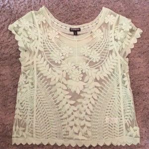 Pale Turquoise Express Blouse